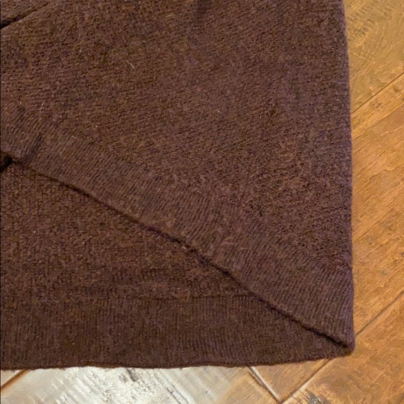 Women’s Maroon Sweater with Zipper - Picture 3 of 3